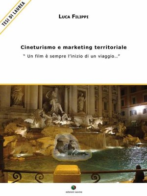 cover image of Cineturismo e marketing territoriale -